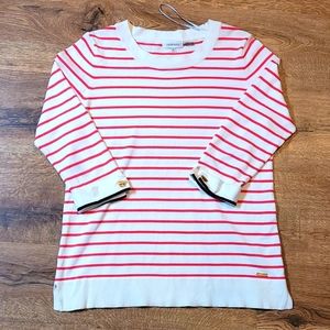 Calvin Klein striped light sweater